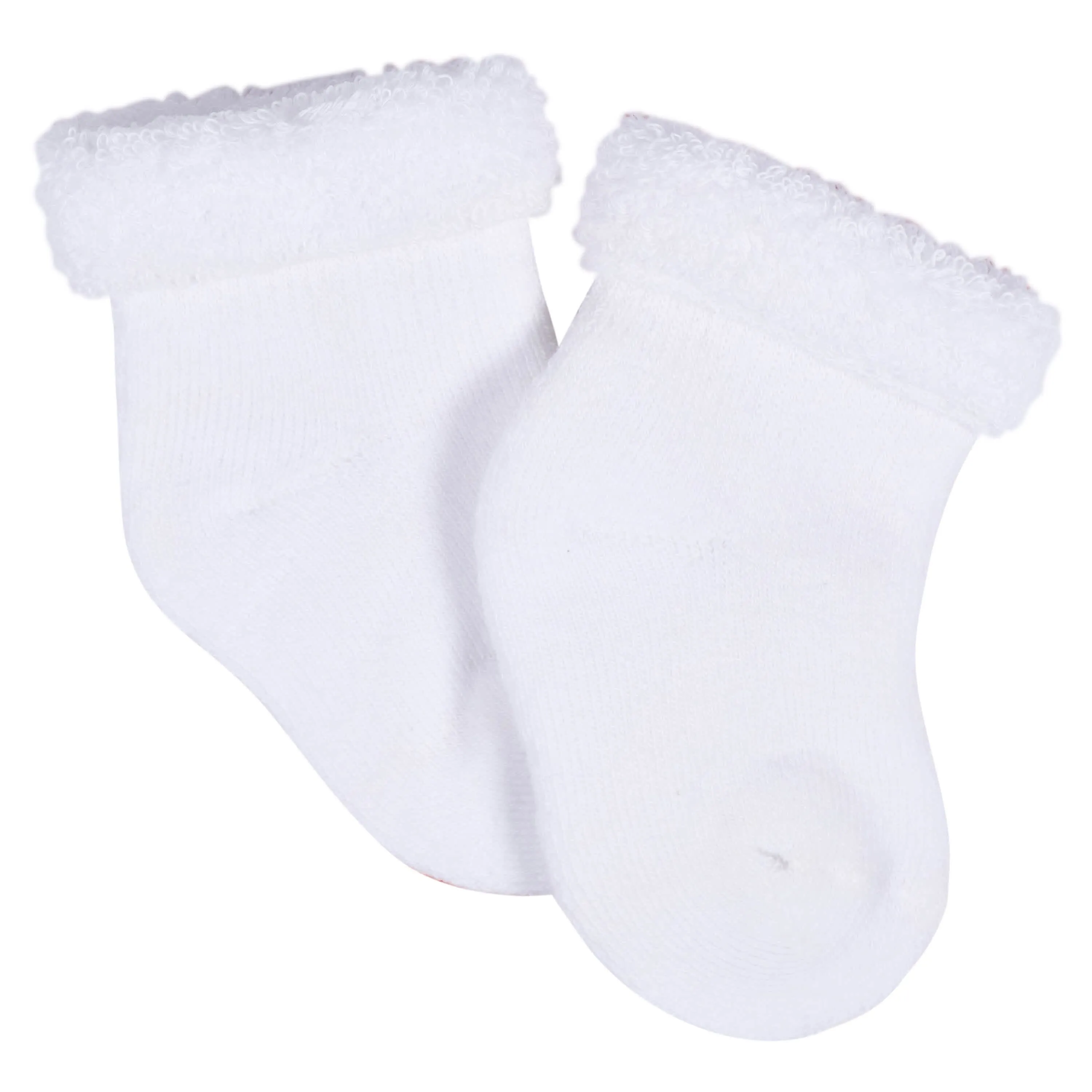 12-Pack Baby Boys All Star Terry Wiggle Proof Socks