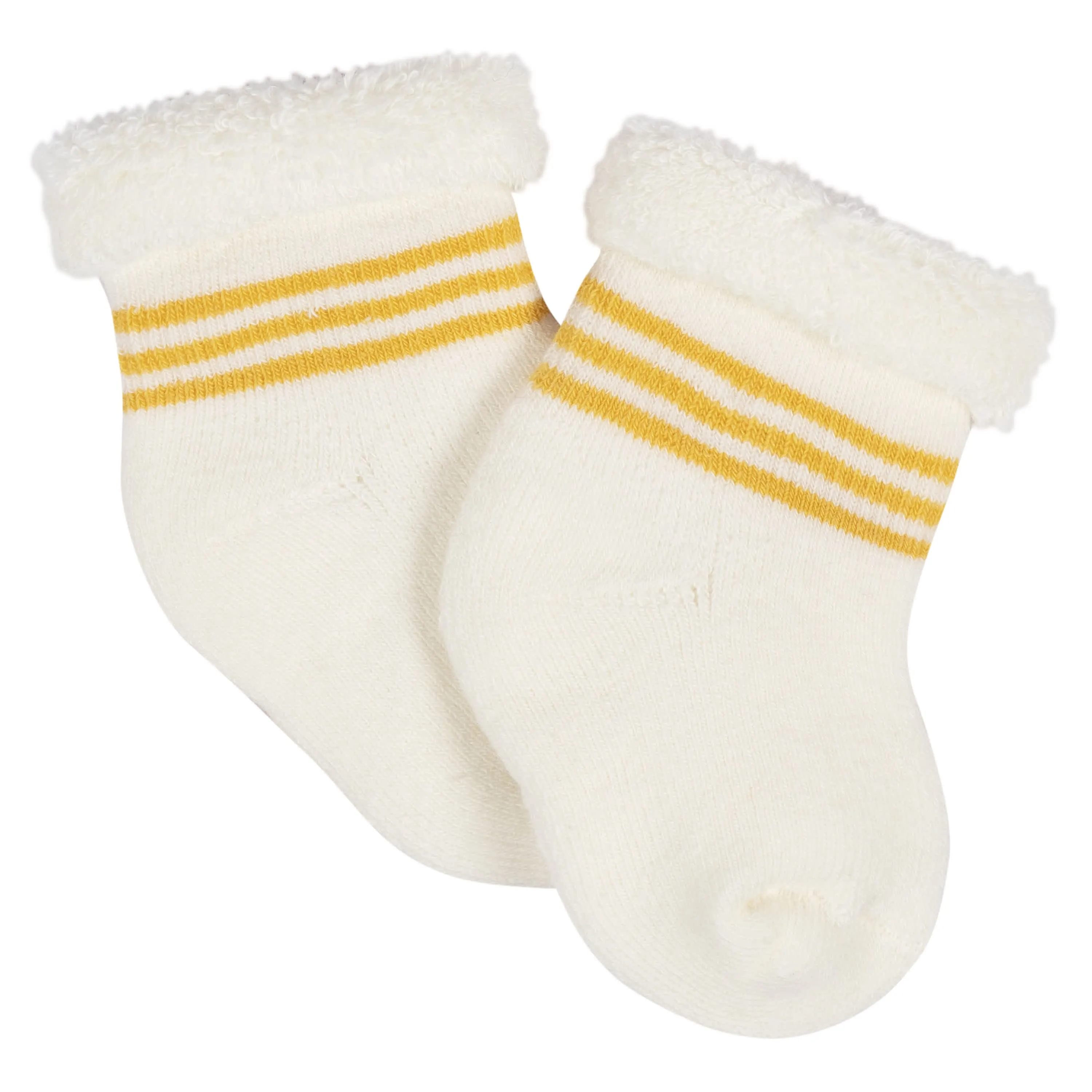 12-Pack Baby Boys Transportation Zone Terry Wiggle Proof Socks