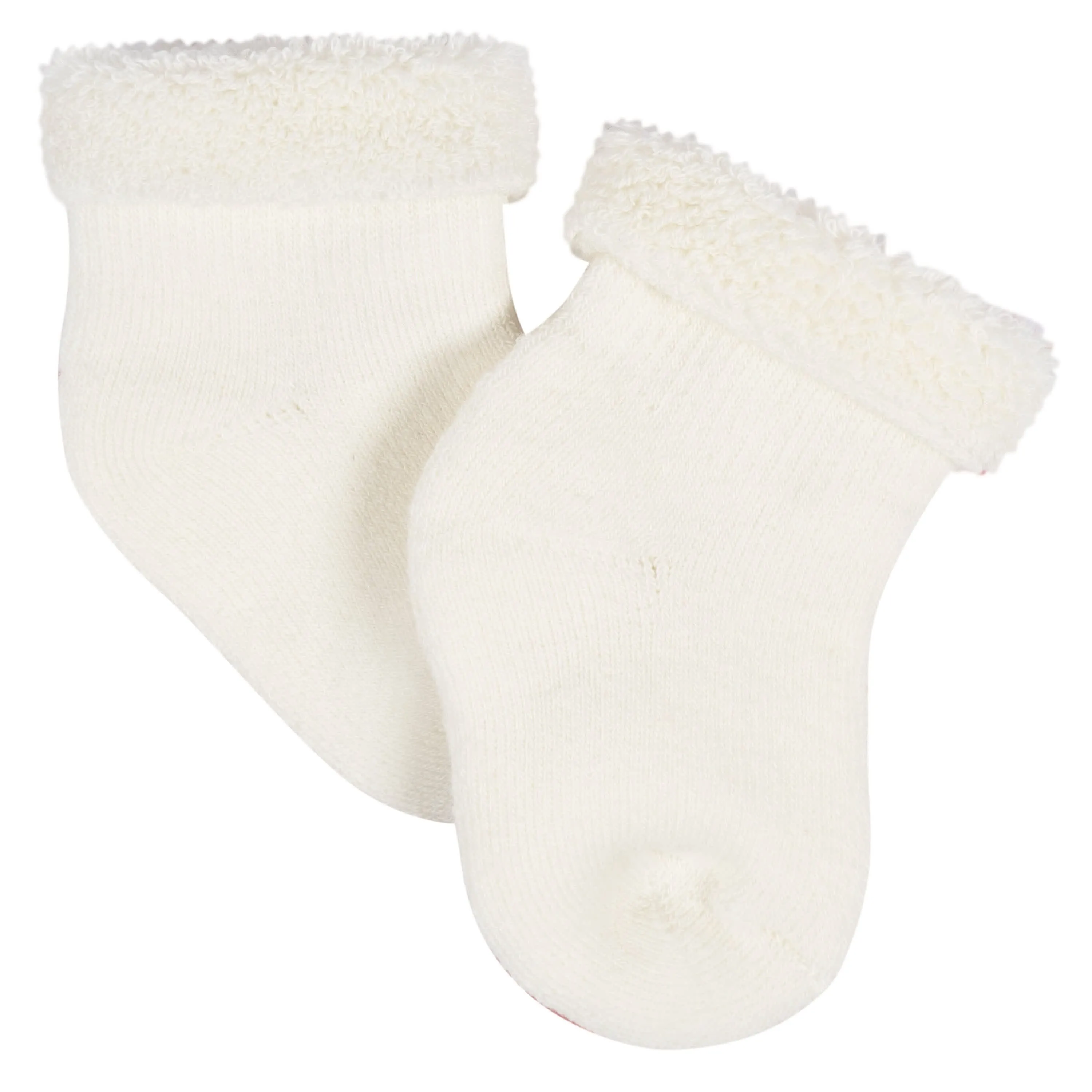 12-Pack Baby Neutral Southwest Terry Wiggle Proof Socks