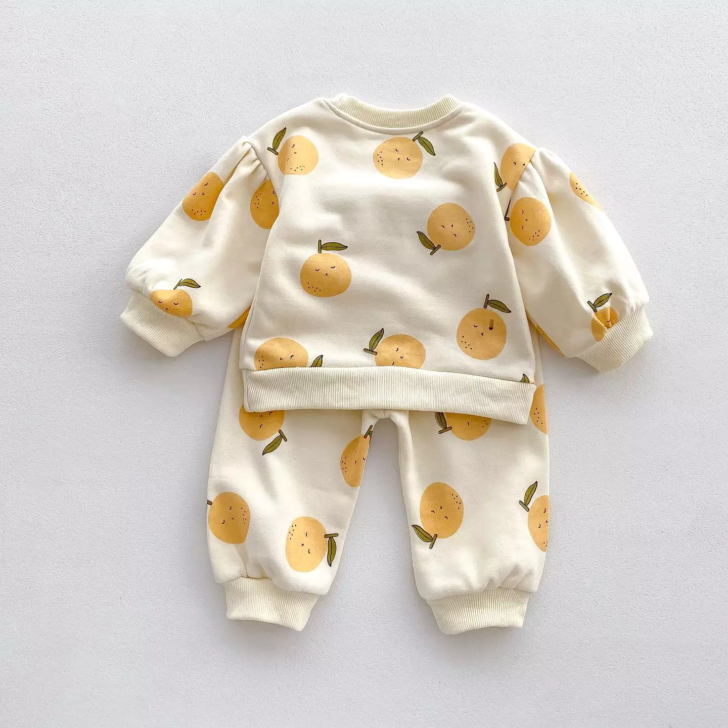 2 Pieces Set Baby Kid Girls Fruit Print Tops And Pants Wholesale 23101952