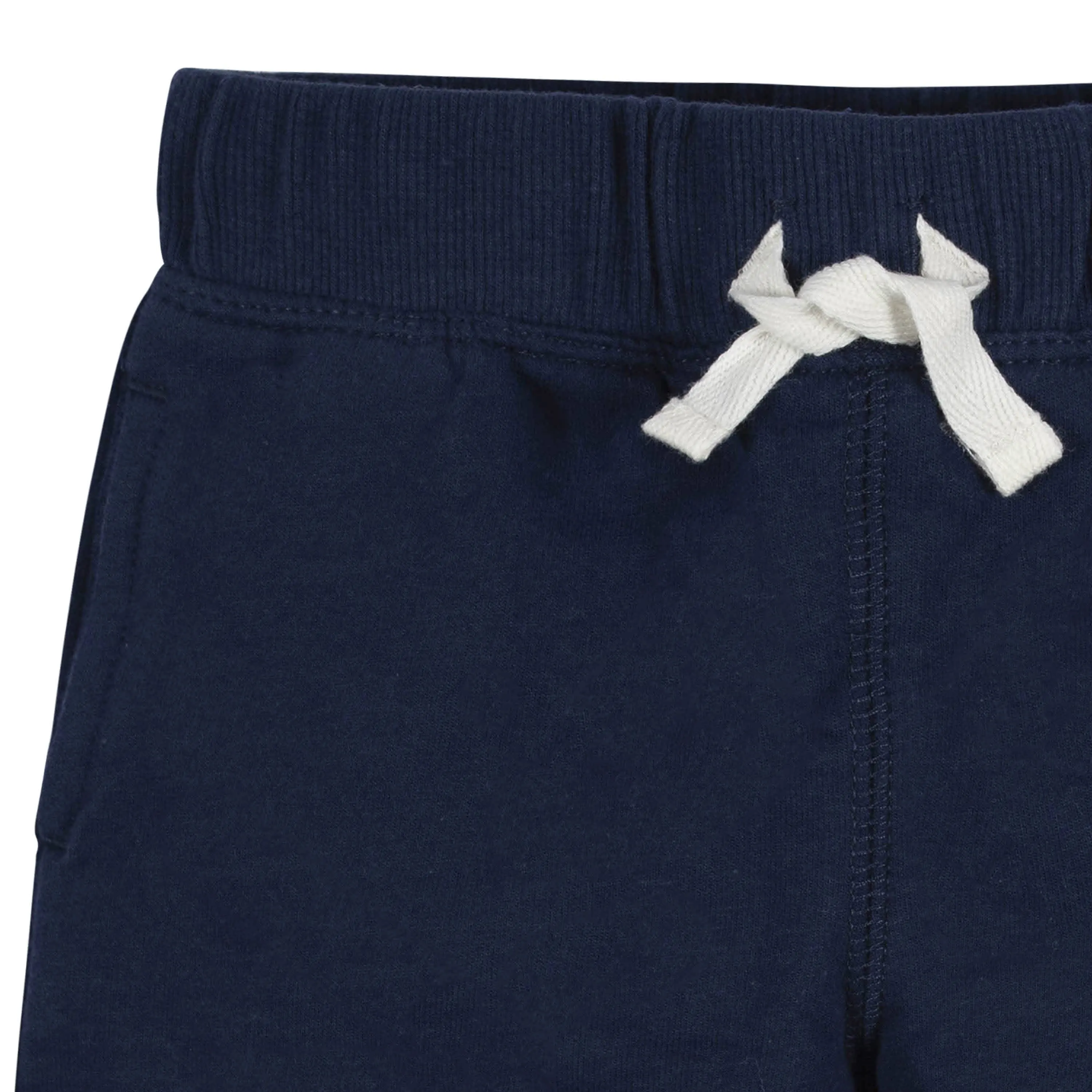 3-Pack Baby & Toddler Boys Royal Blues Pull-On Knit Shorts