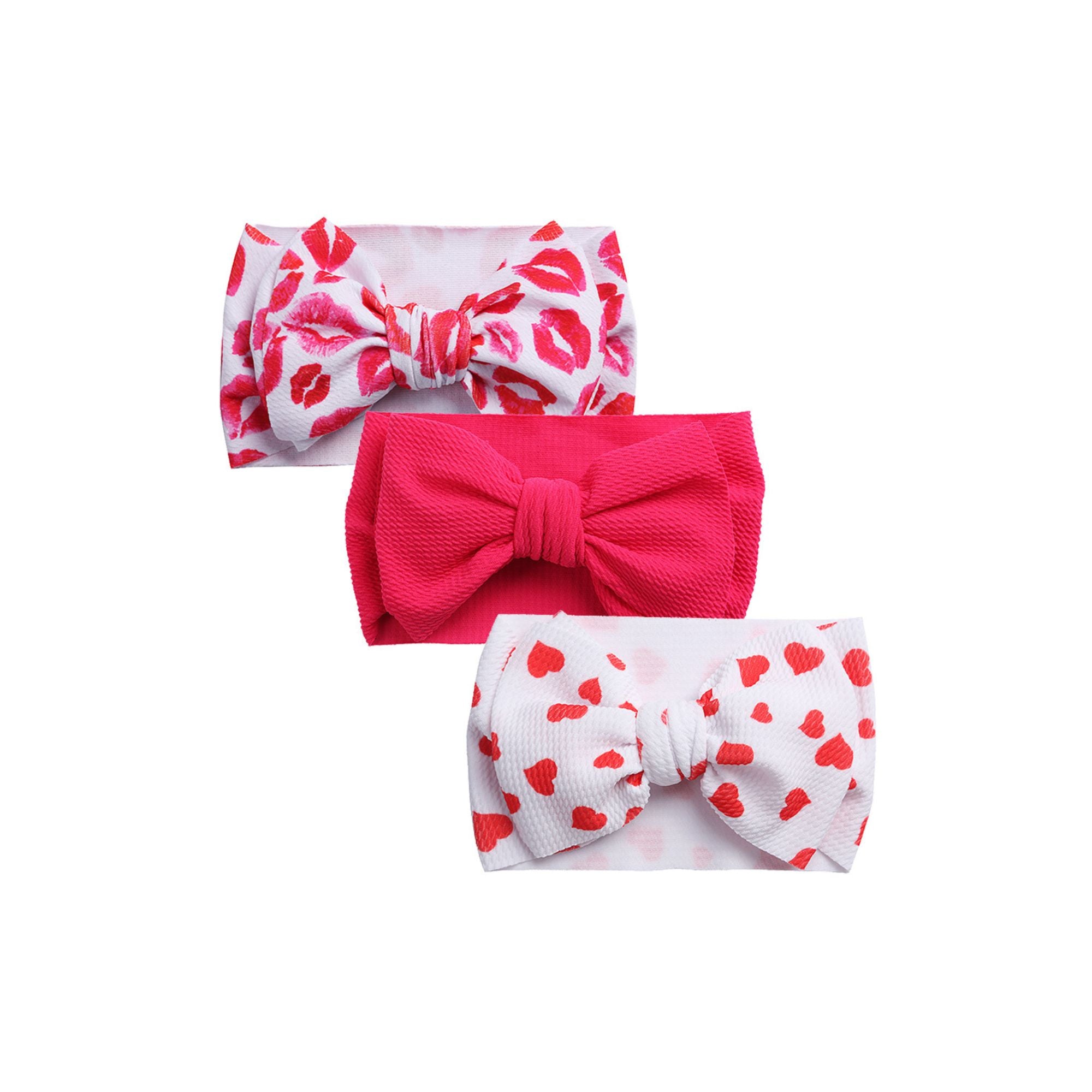 3-Piece Adjustable Baby Headband Bow Set #12