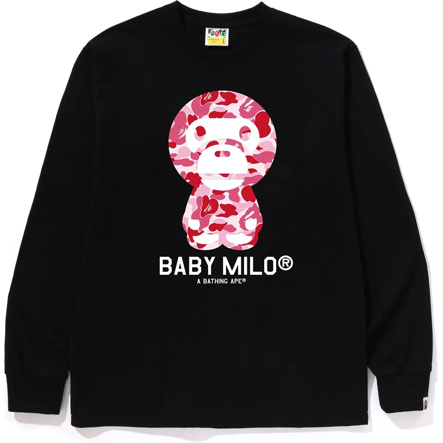 ABC CAMO BABY MILO L/S TEE MENS