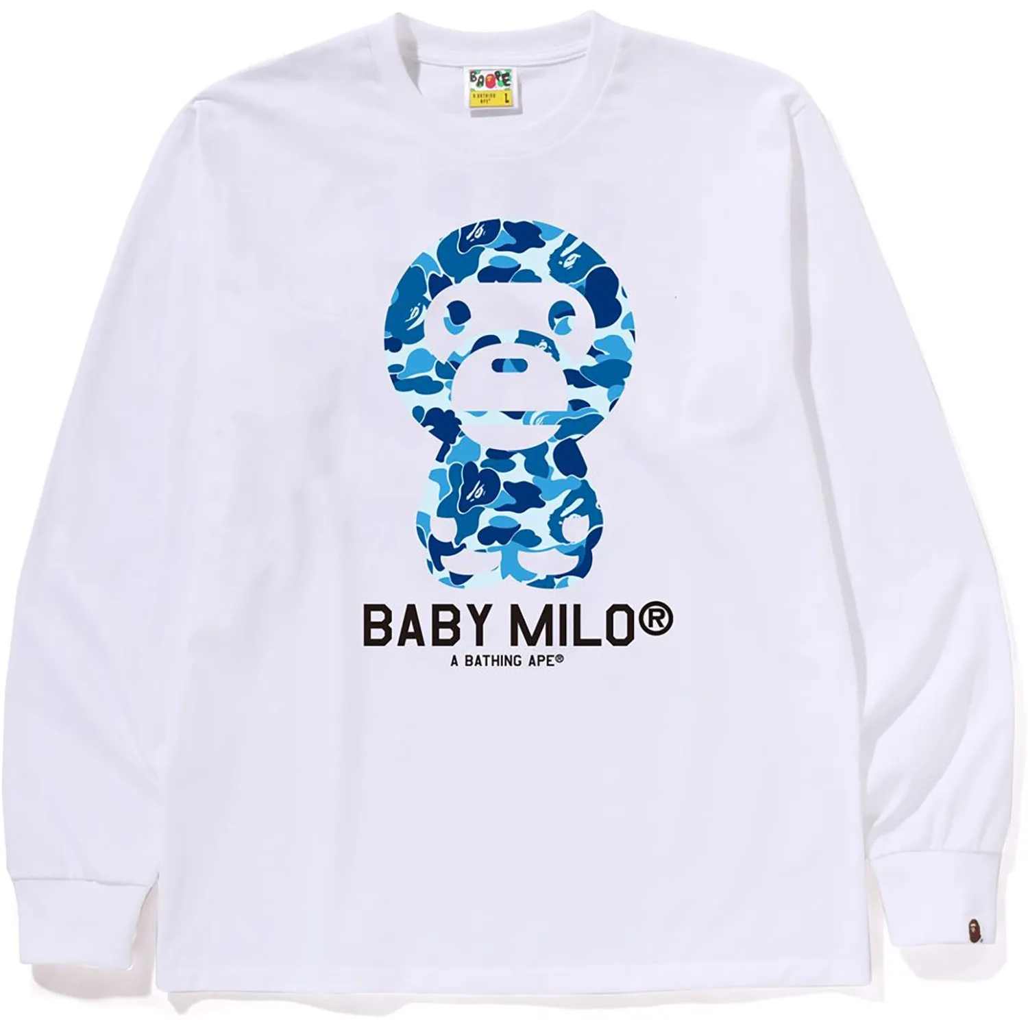 ABC CAMO BABY MILO L/S TEE MENS