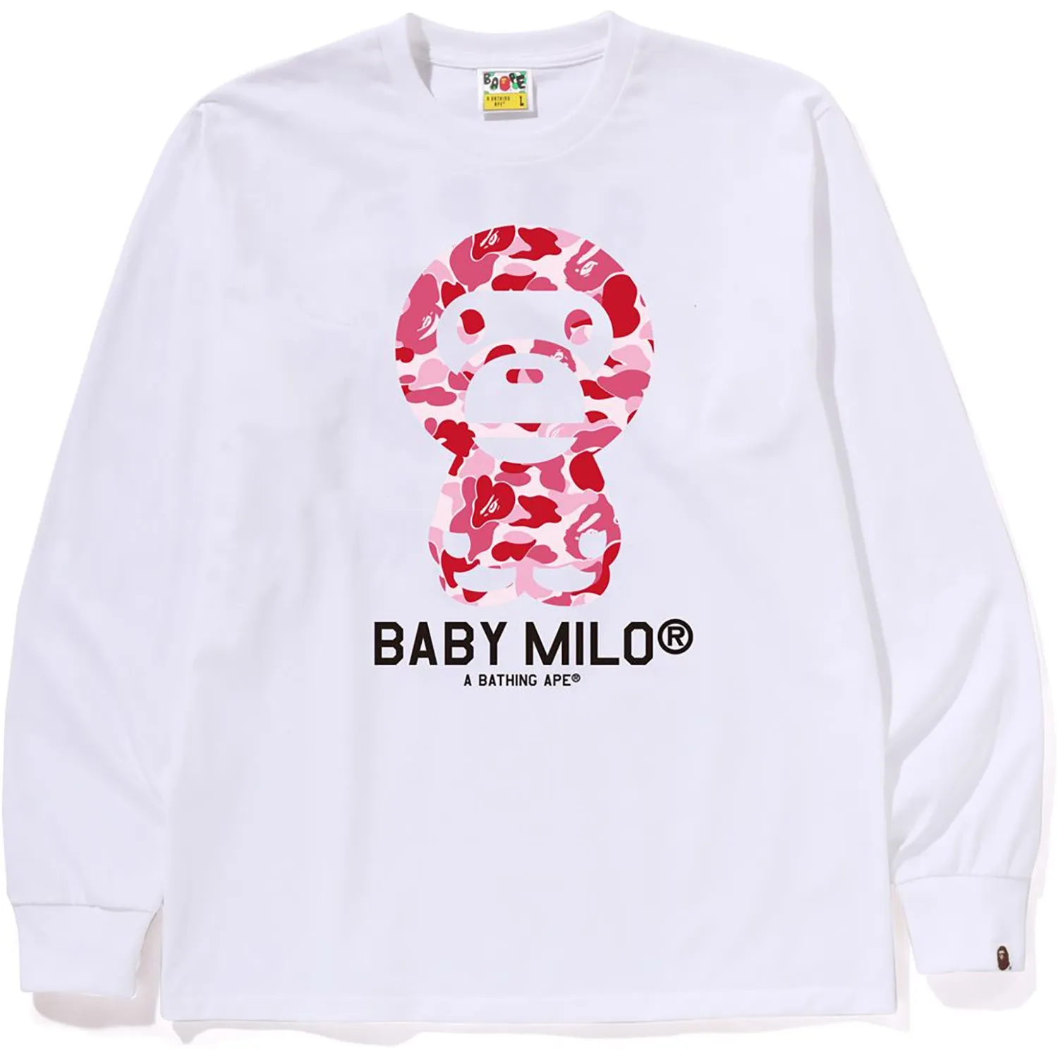 ABC CAMO BABY MILO L/S TEE MENS