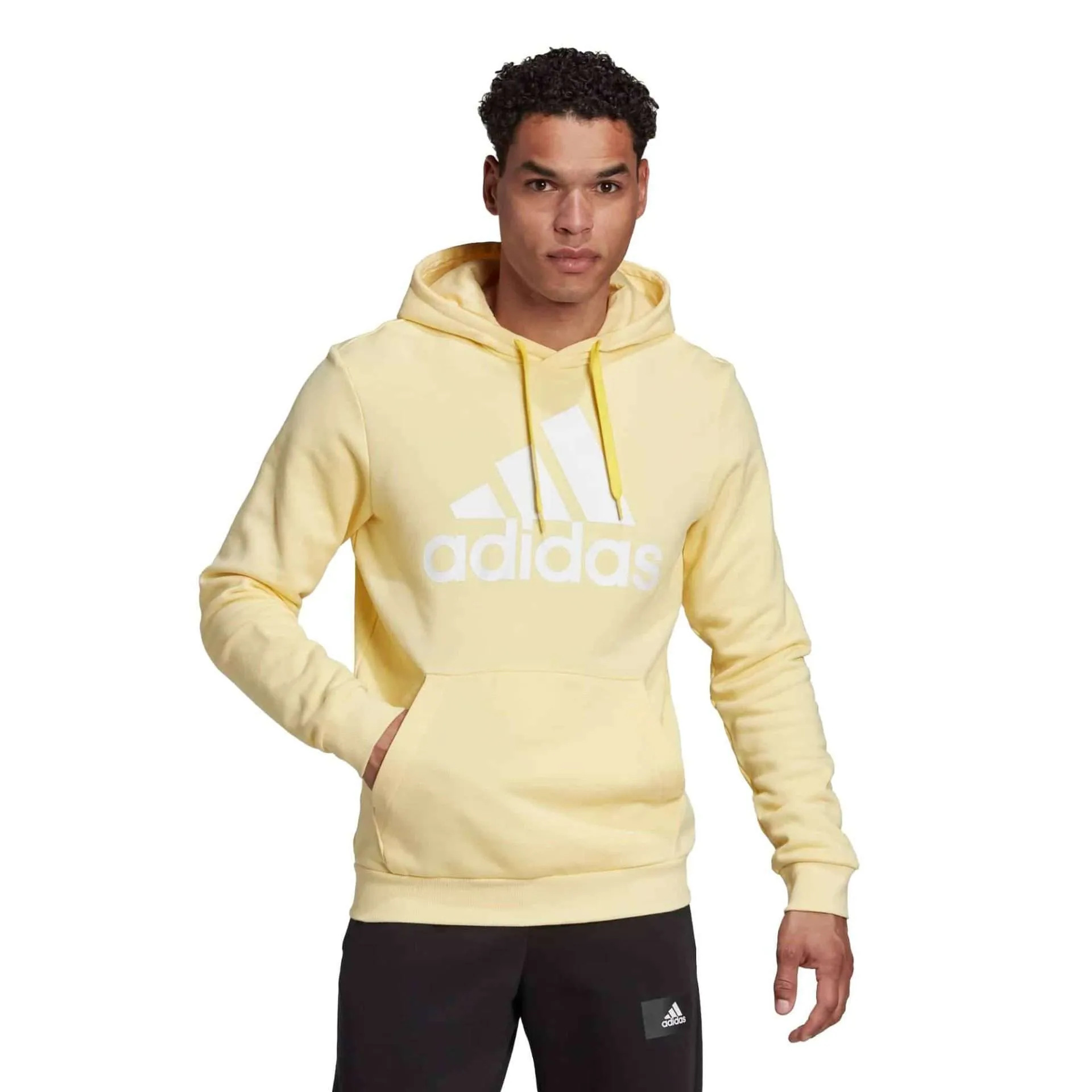 adidas Men’s Essentials Big Logo Fleece Hoodie