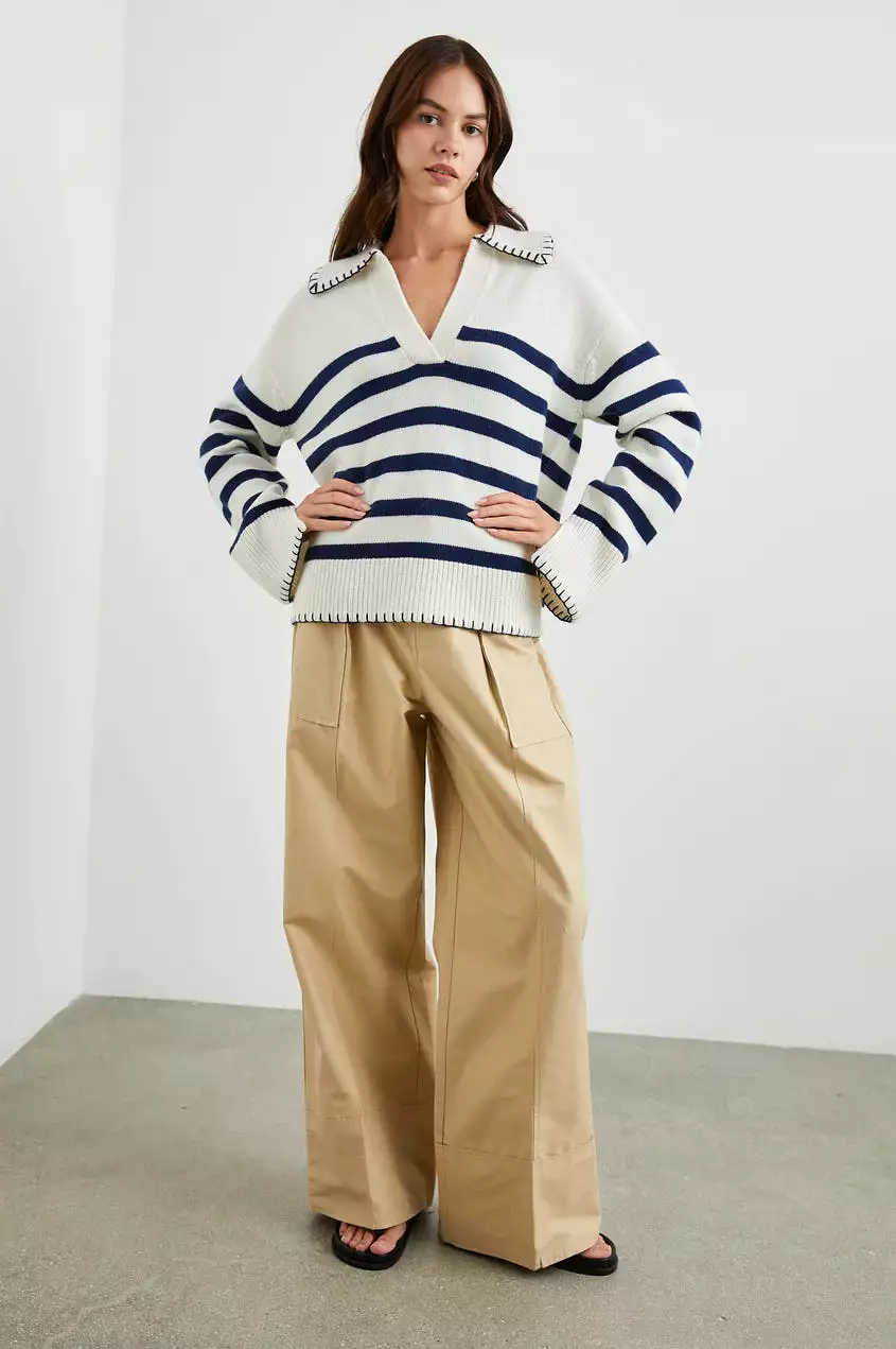 Athena Striped Sweater