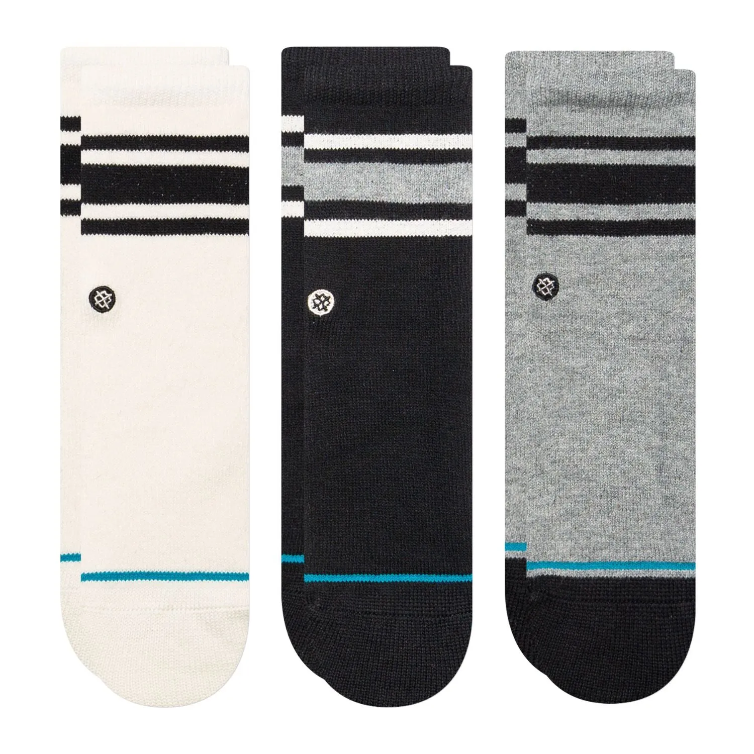 Baby and Toddler Crew Socks - Boyd - Black