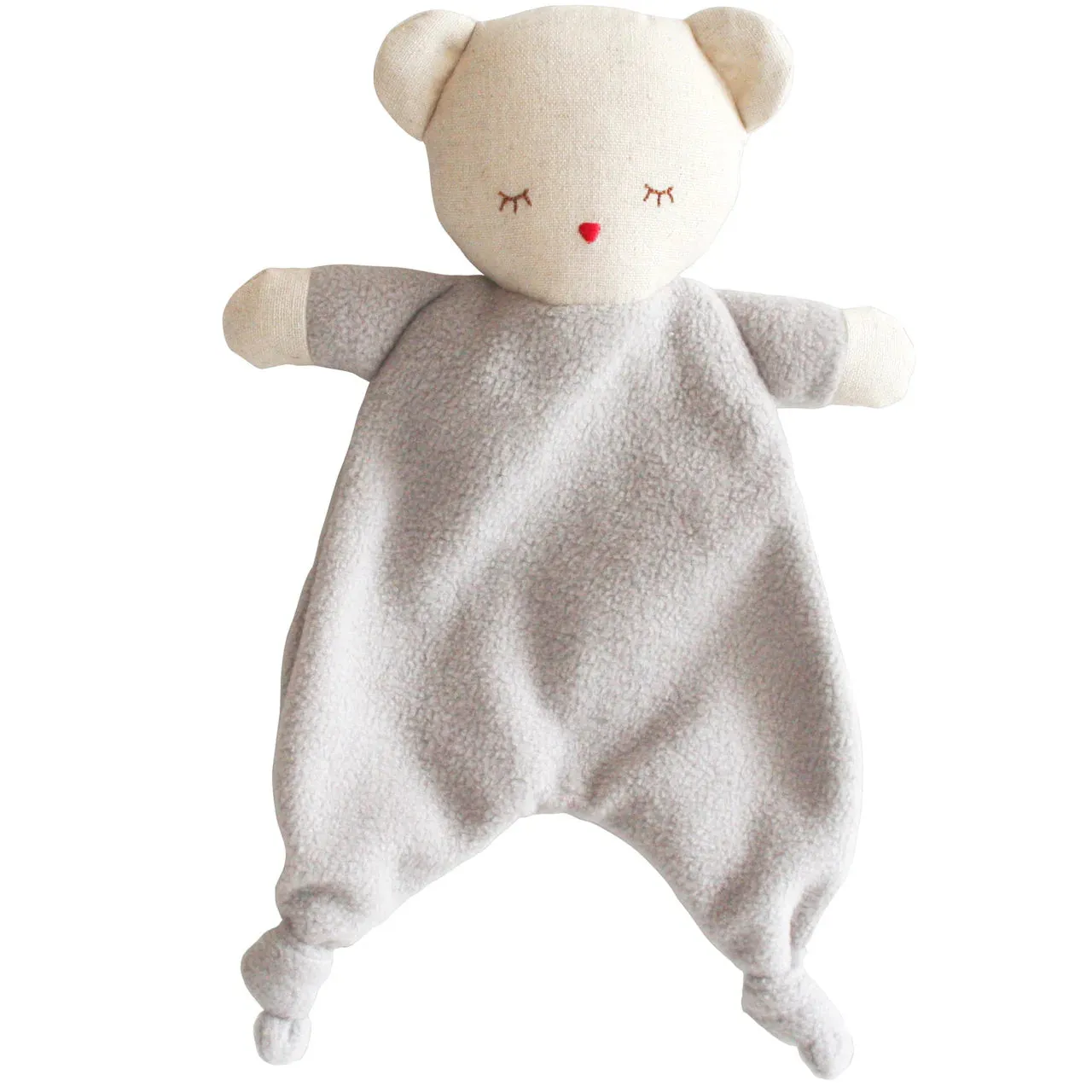 Baby Bear Soft Grey Comforter Soother