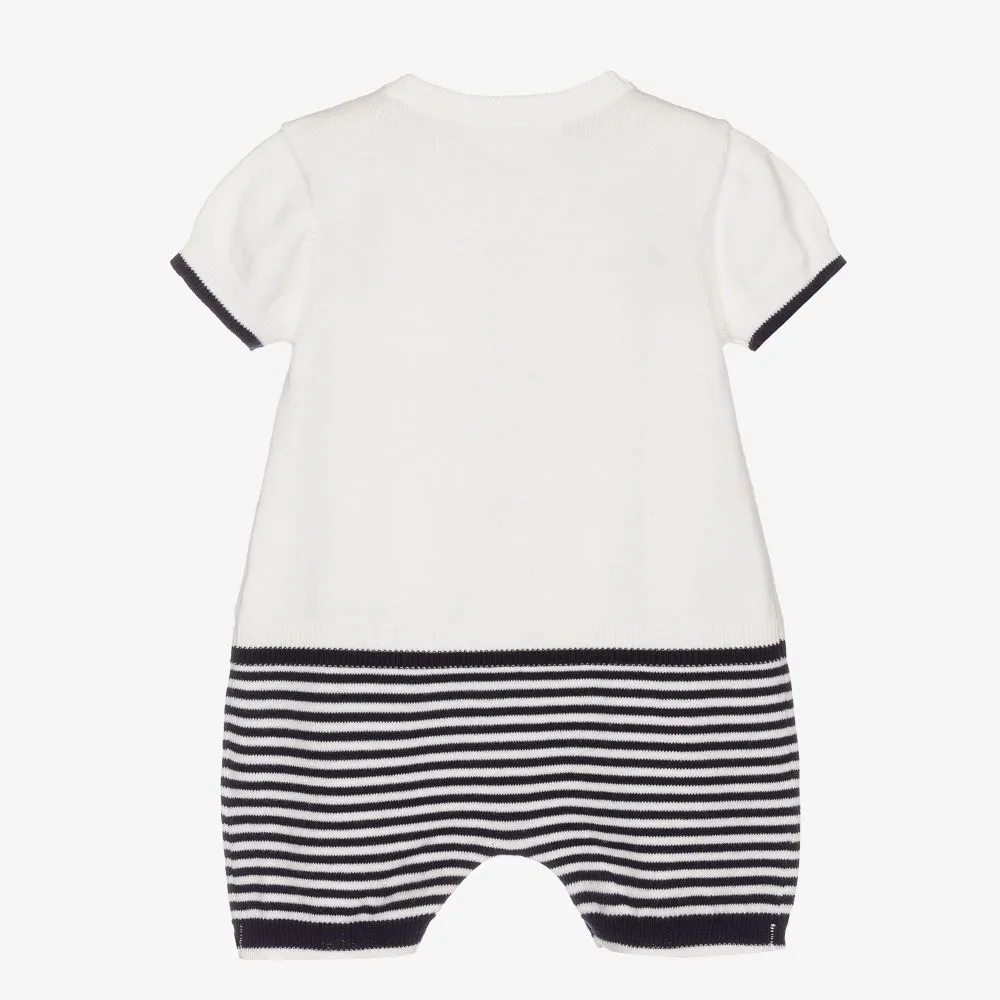 Baby Boys Cotton Knit Shortie