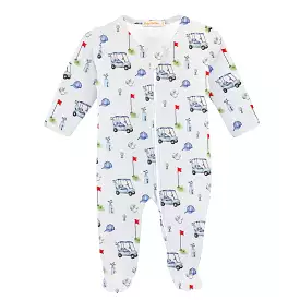 Baby Club Chic - Golf Club Zip Footie