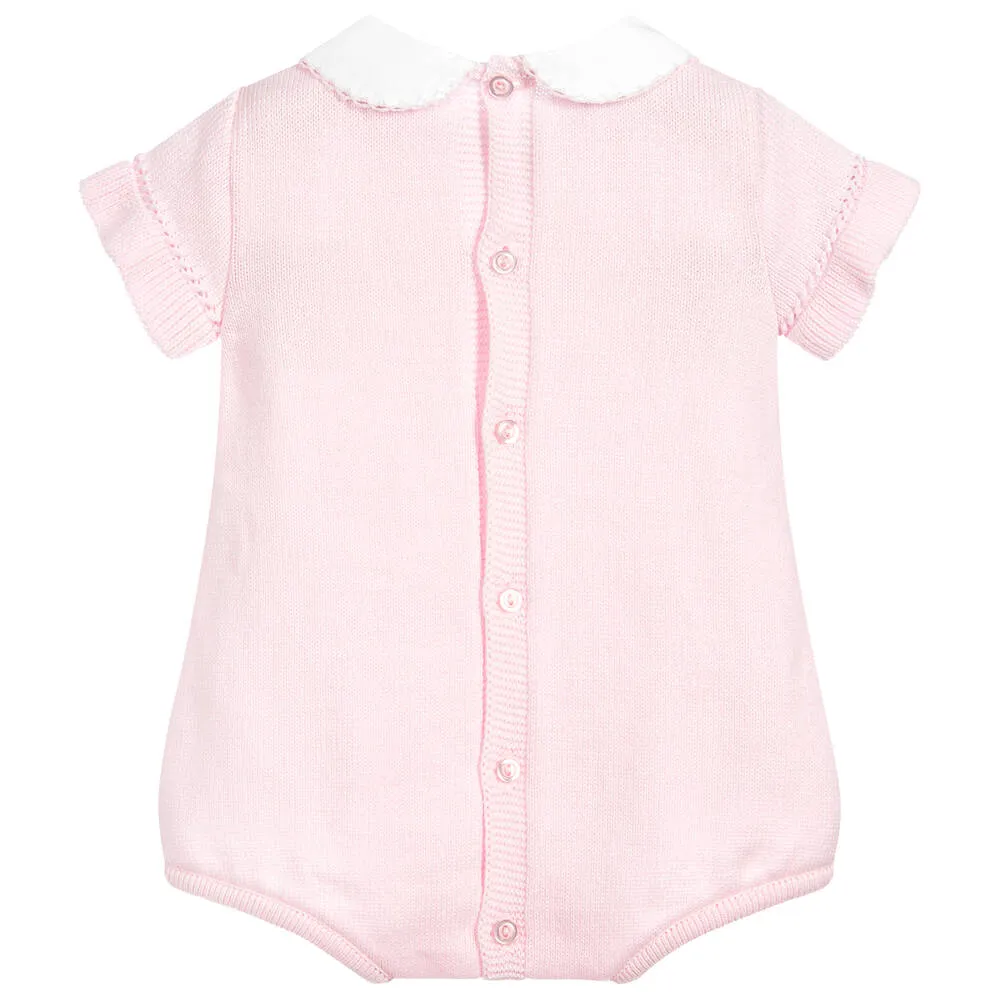 Baby Girls Cotton Knit Shortie