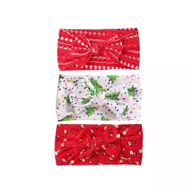 Baby Headband 3pc Set — Festive Set #2