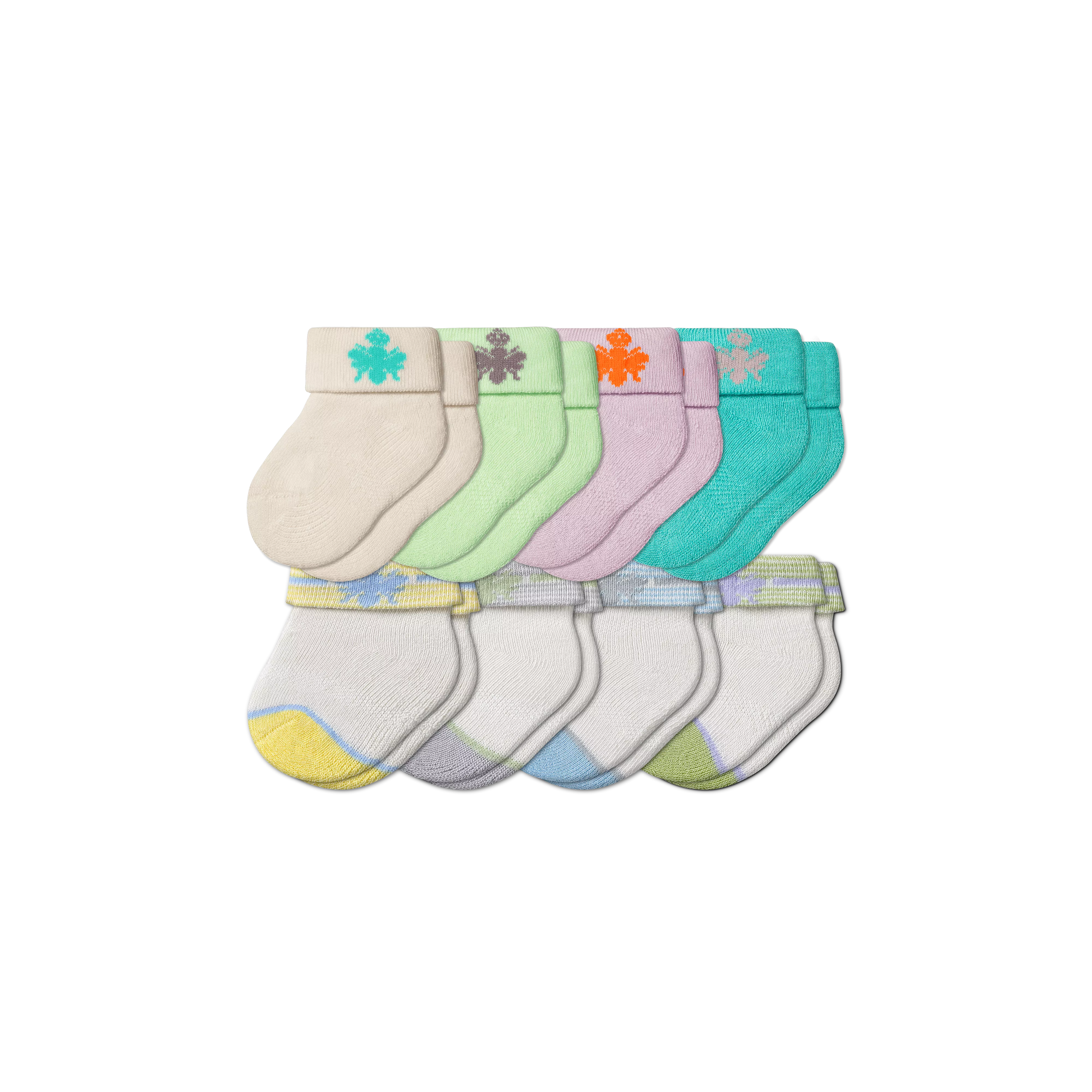 Baby Socks 8-Pack (0-6 Months)