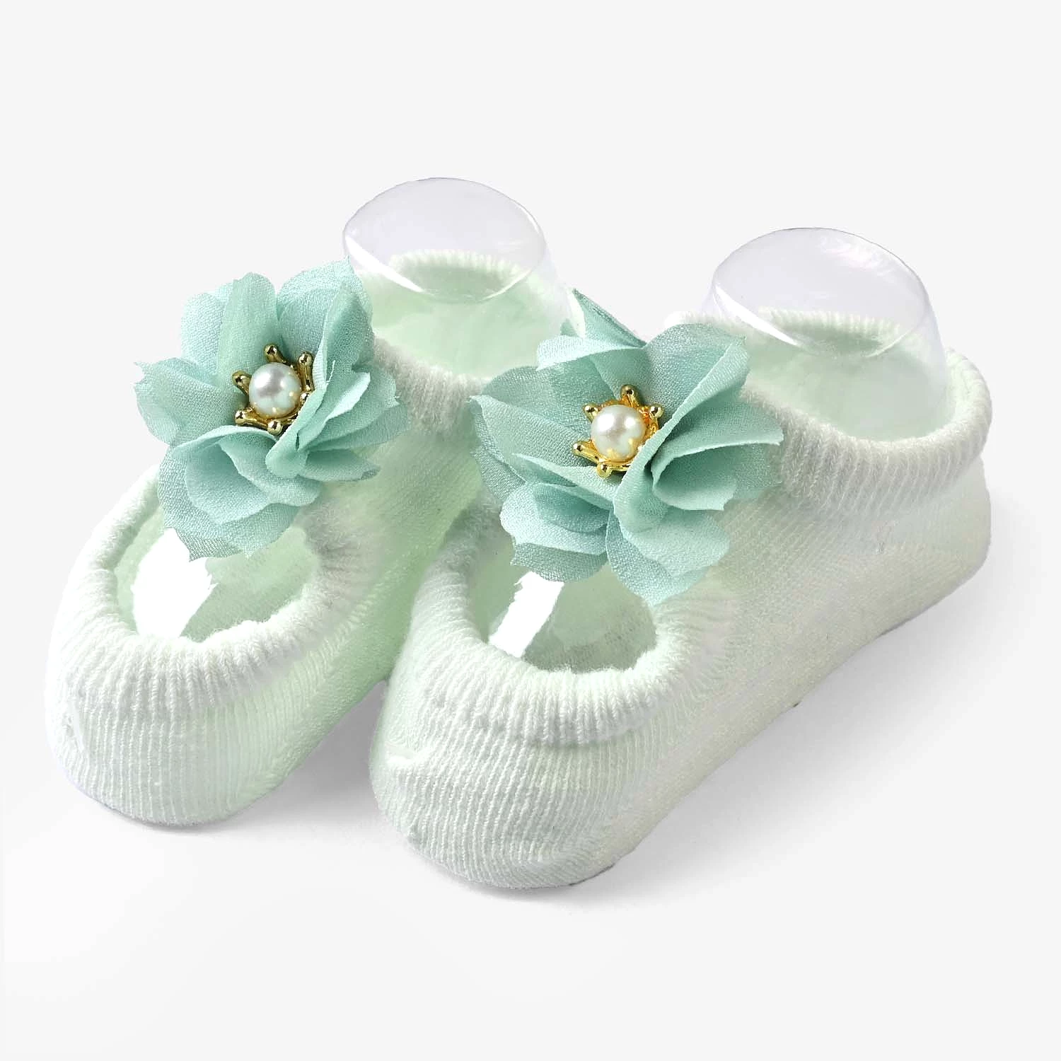 Baby Socks/Booties| Green