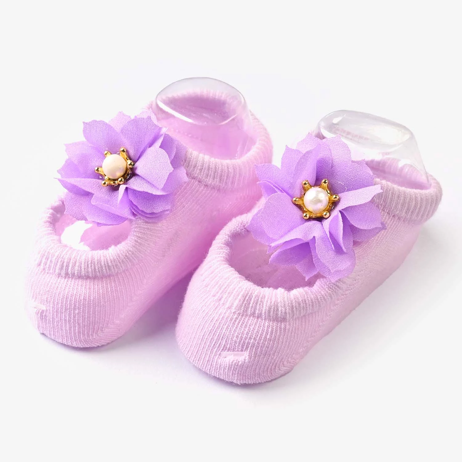 Baby Socks/Booties| Purple