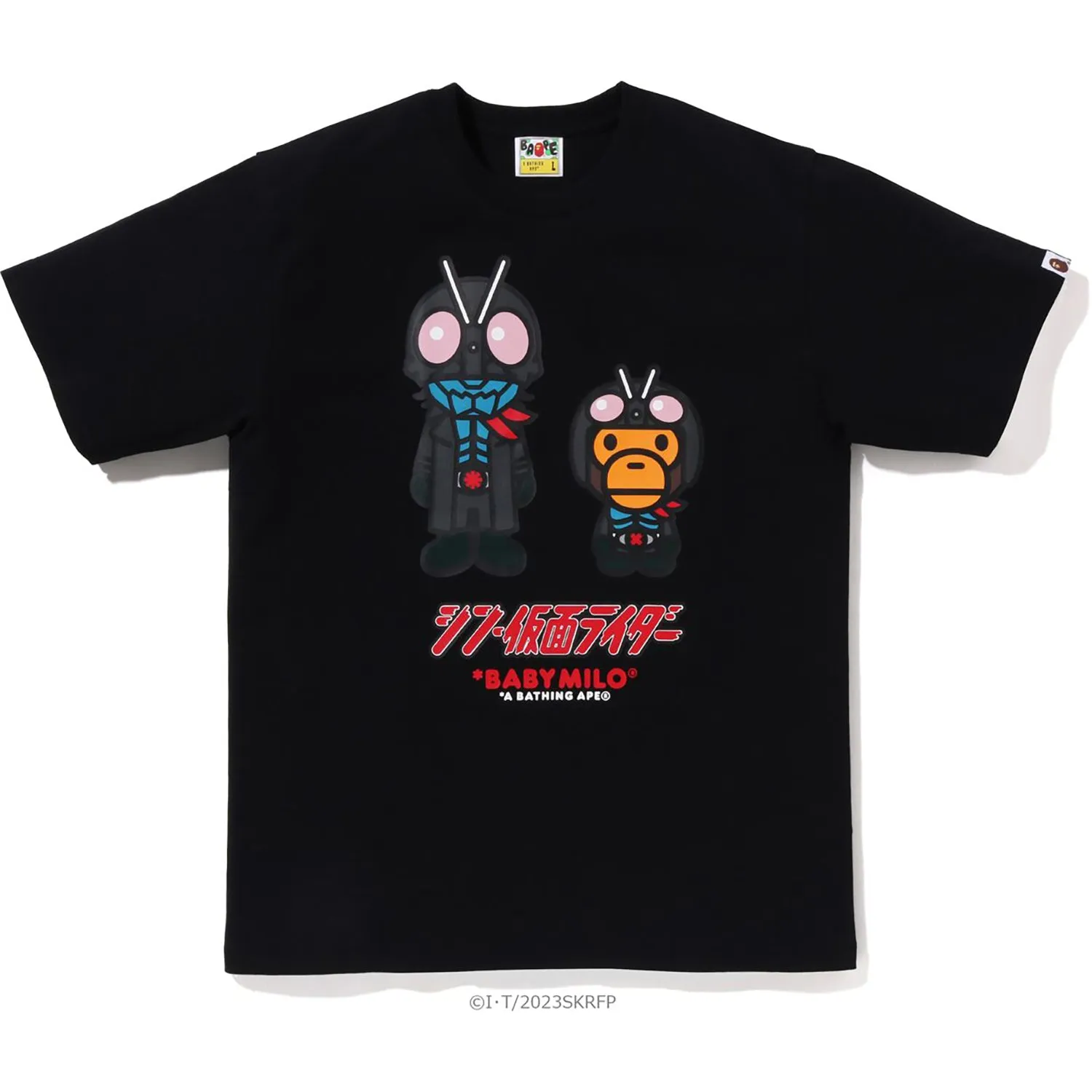 BAPE X SHIN KAMEN RIDER NO.1 BABY MILO TEE MENS