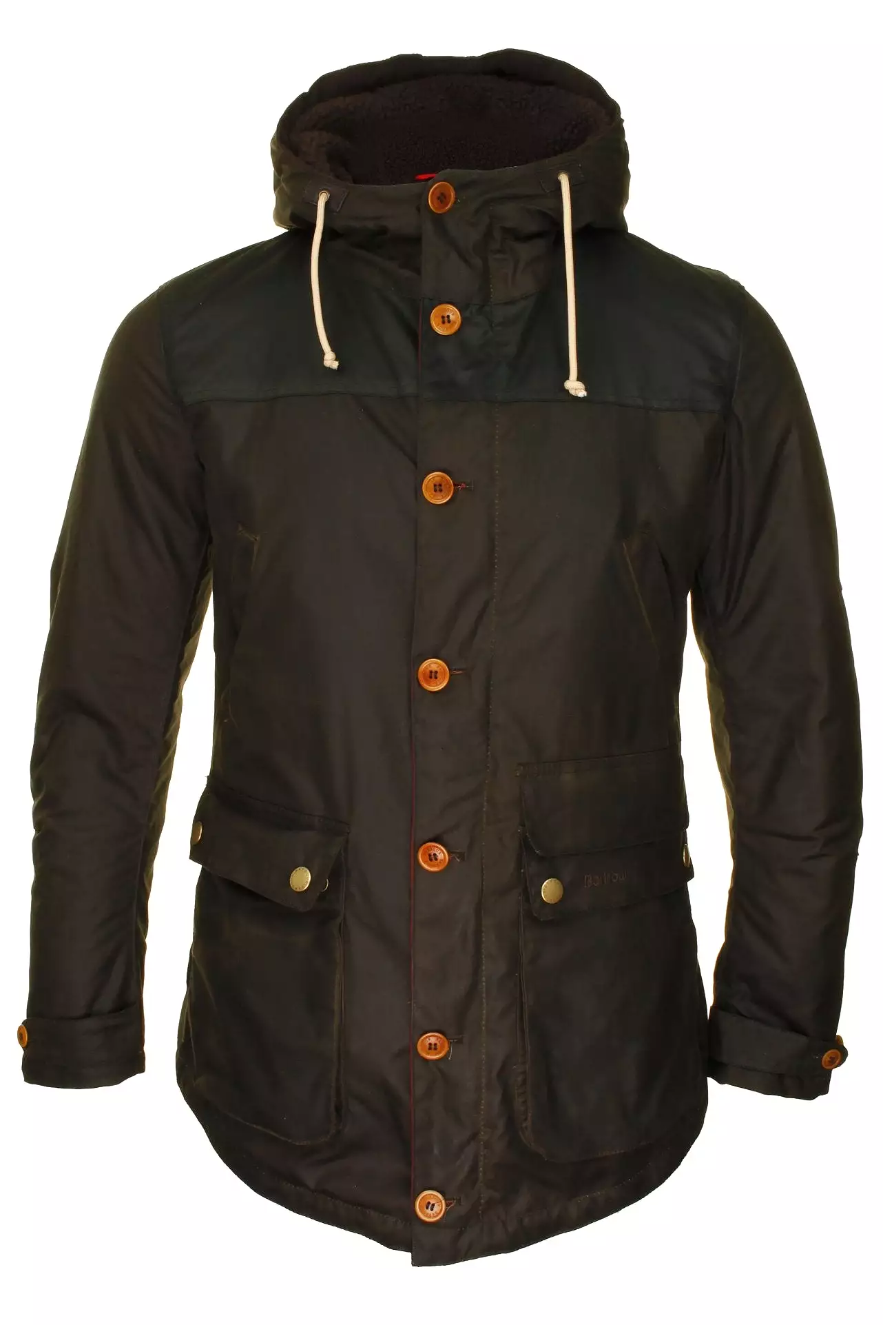 Barbour Men's Waxed Cotton Game Parka Jacket