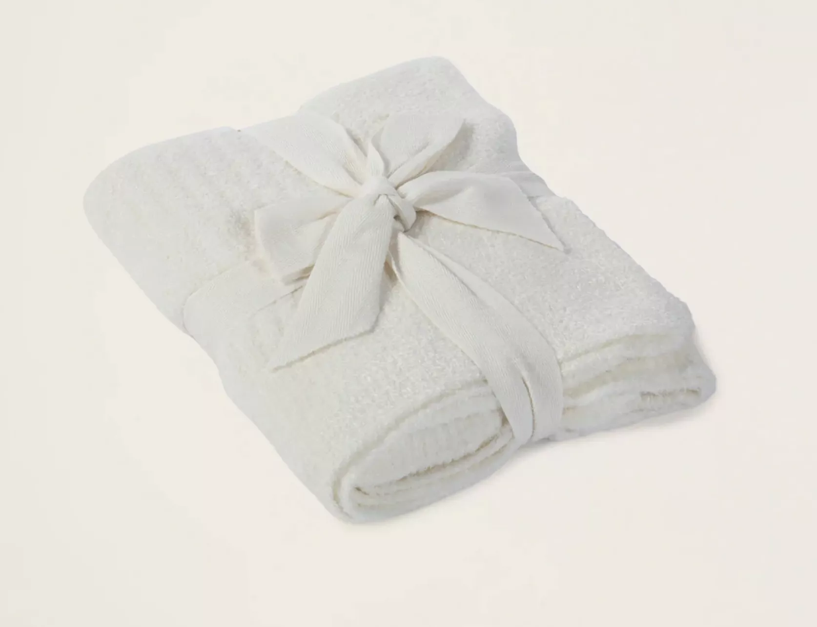 Barefoot Dreams - Cozychic Lite Ribbed Baby Blanket in Pearl