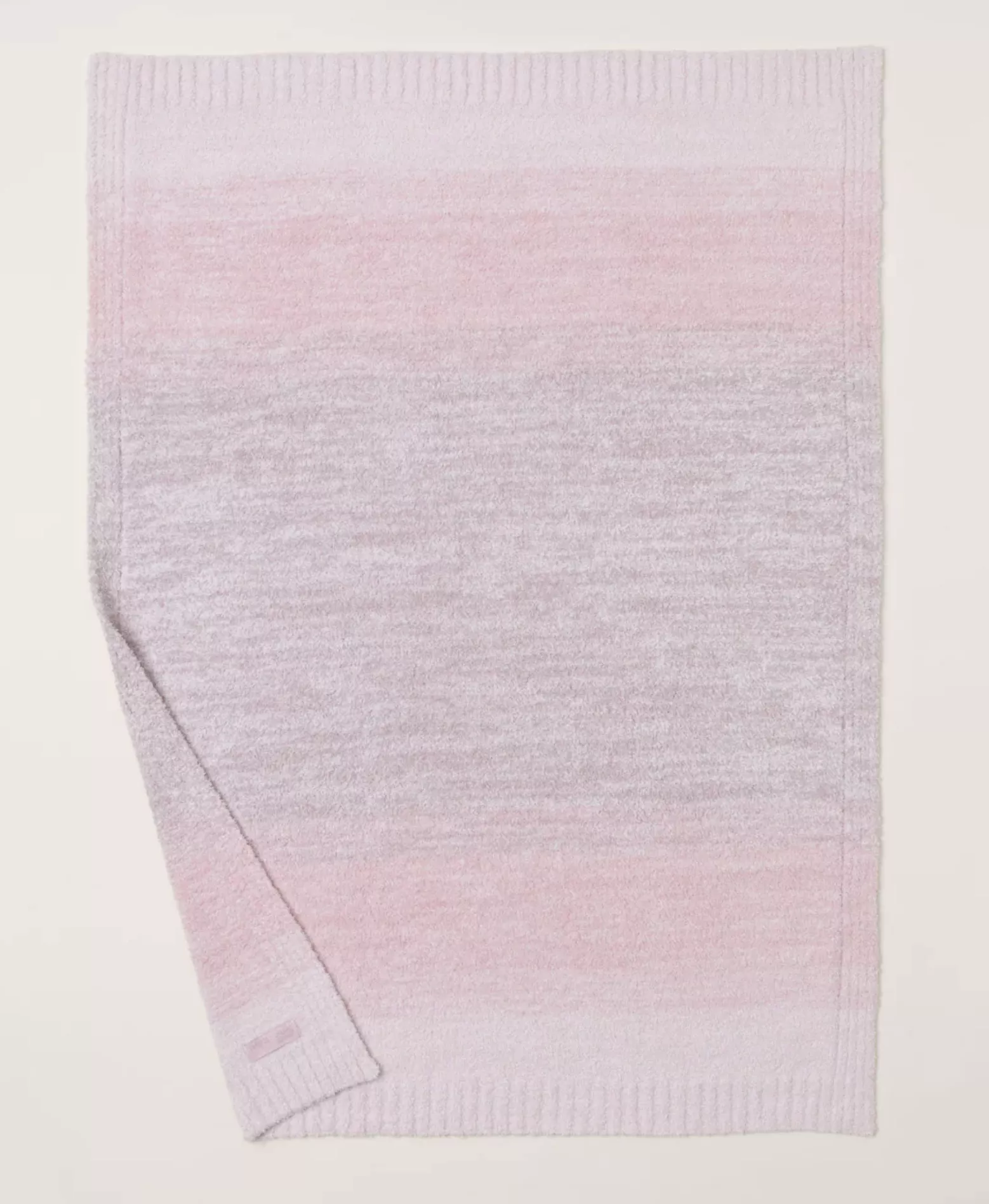 Barefoot Dreams - Cozychic Ombre Stroller Blanket in Antique Rose