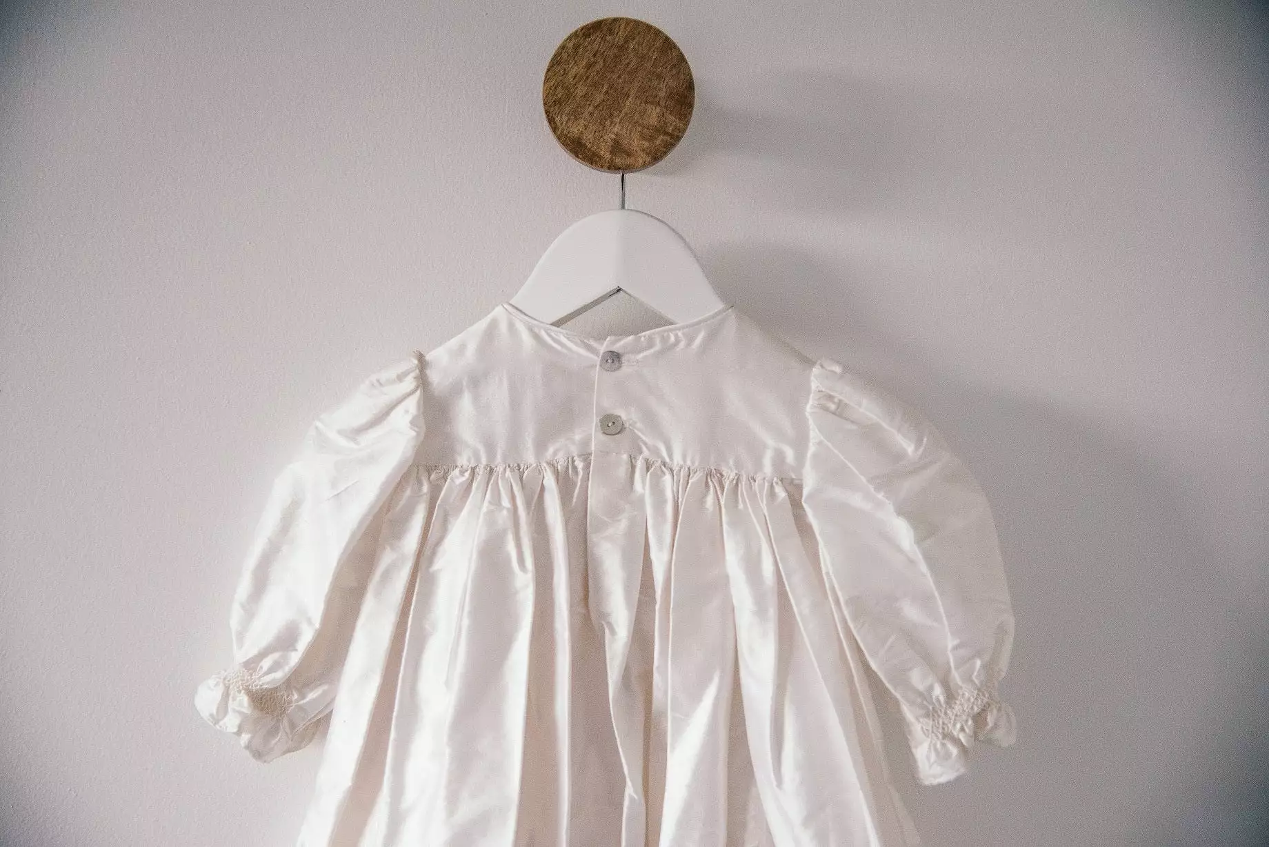 Blue Goose Victoria Silk Christening Gown