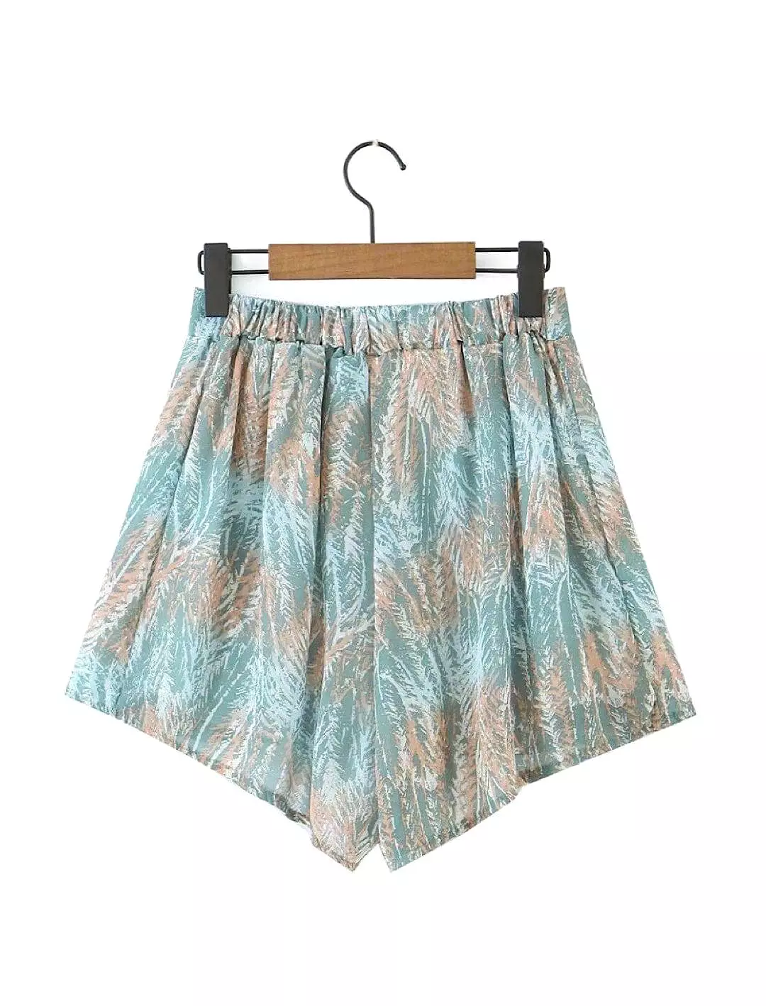 Chiffon Shorts And Wrap Top Set