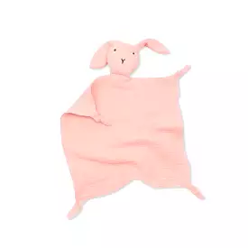 Cotton Baby Comforter Benni The Bunny — Flamingo