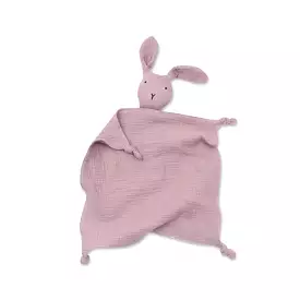 Cotton Baby Comforter Benni The Bunny — Mauve