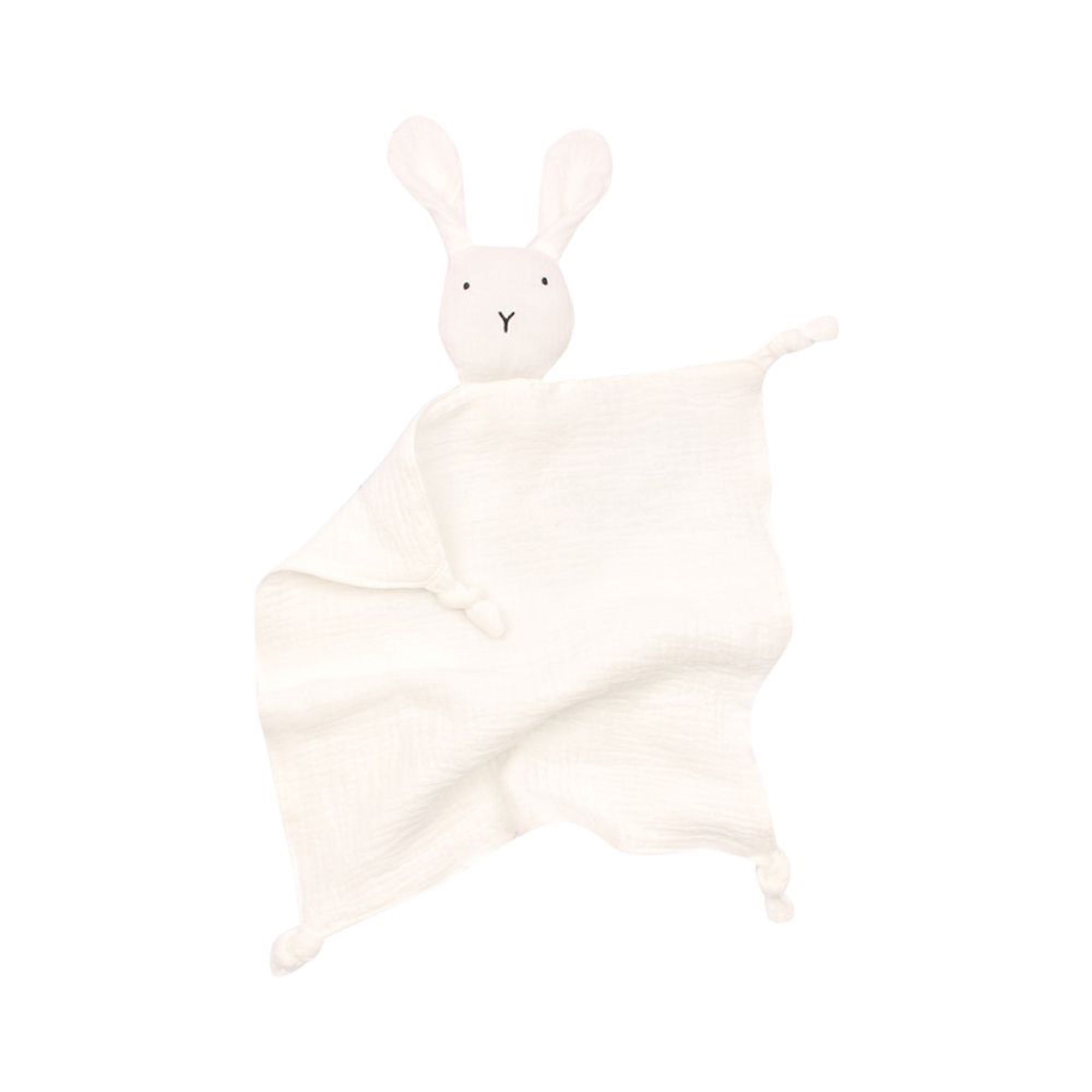 Cotton Baby Comforter Benni The Bunny — White