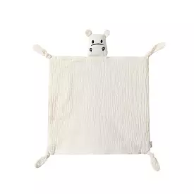 Cotton Baby Comforter Harry The Hippo in Ivory