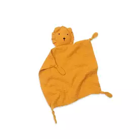 Cotton Baby Comforter Leo The Lion — Mustard