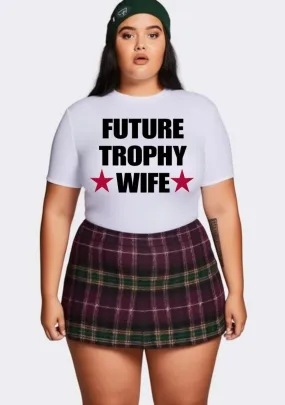 Curvy Future Trophy Wife Baby Tee