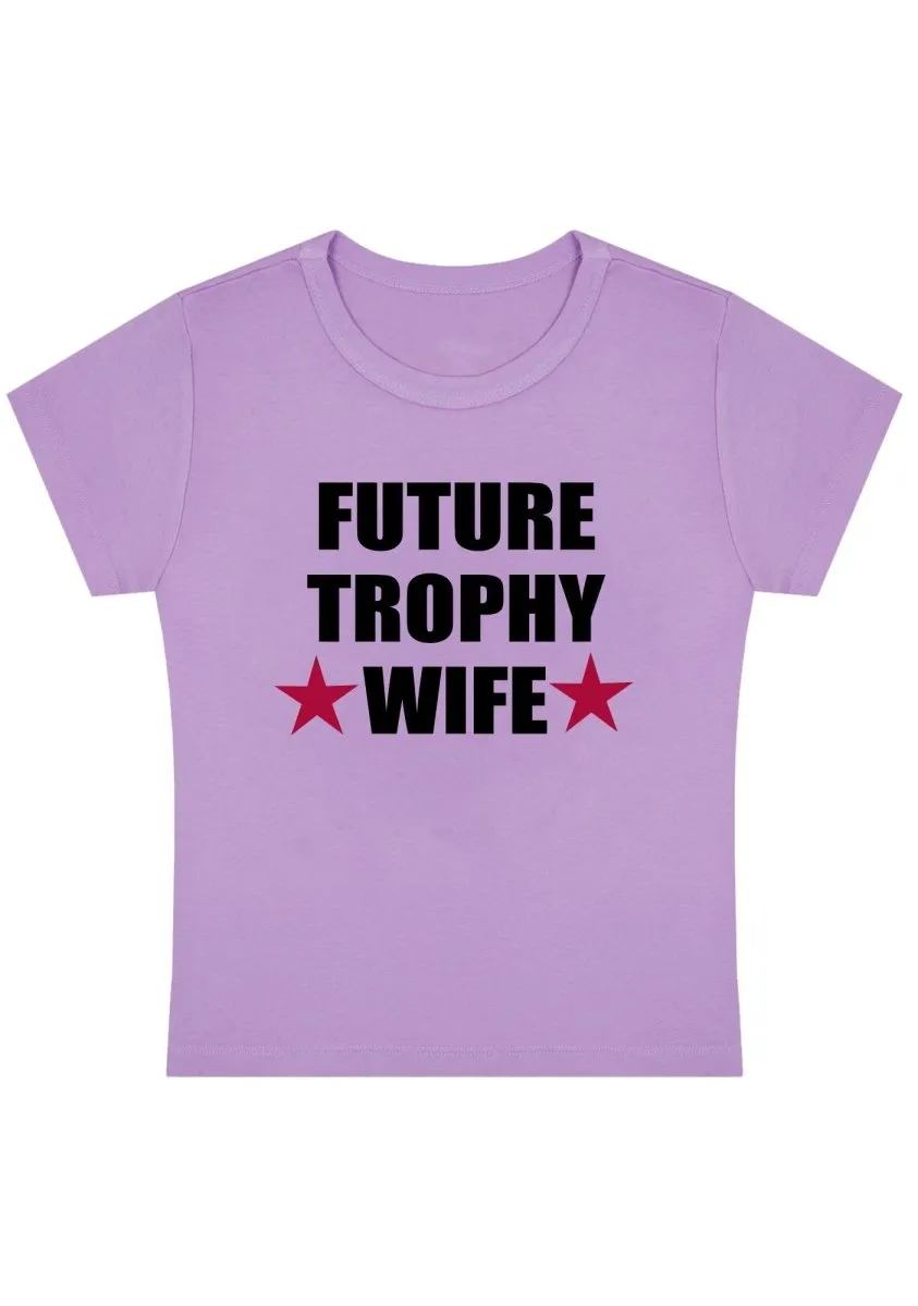 Curvy Future Trophy Wife Baby Tee