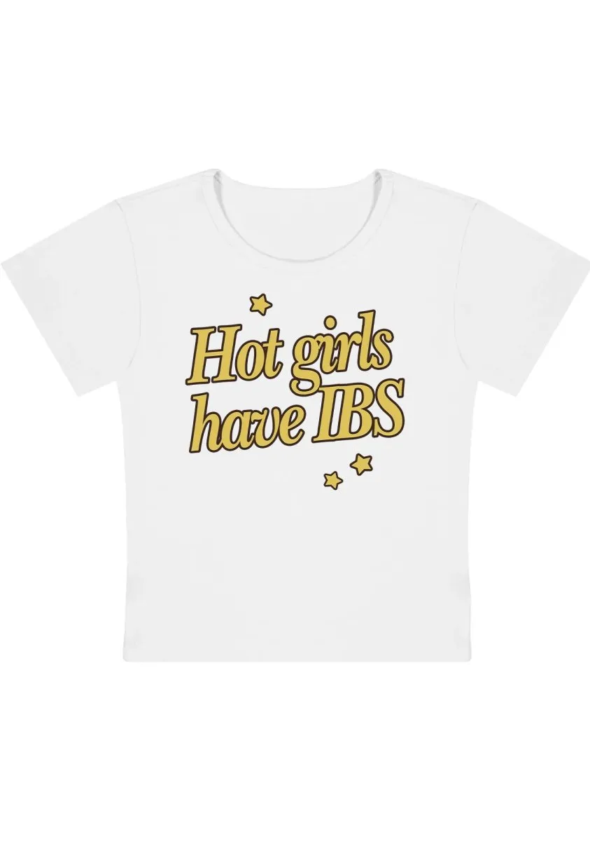 Curvy Hot Girls Have IBS  Baby Tee