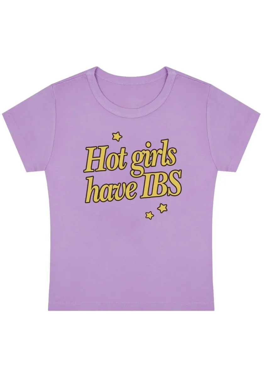 Curvy Hot Girls Have IBS  Baby Tee