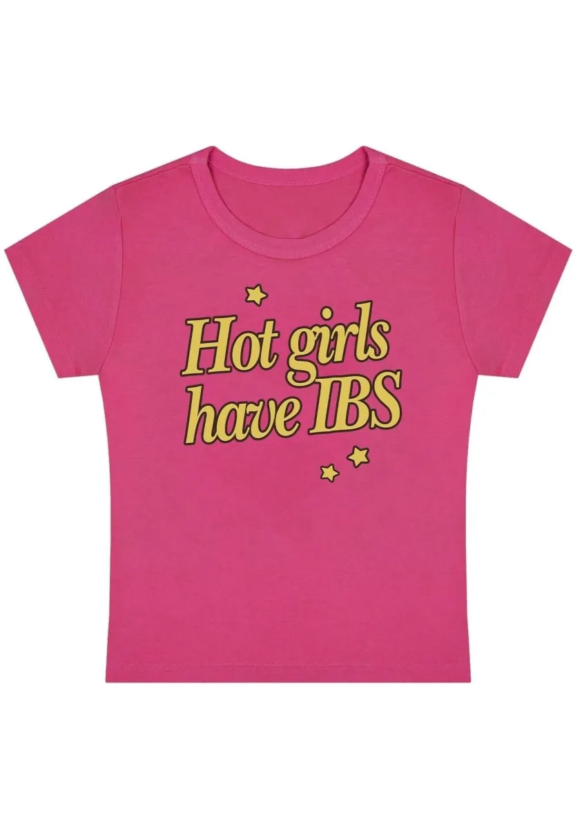 Curvy Hot Girls Have IBS  Baby Tee