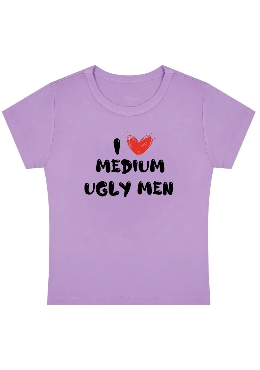 Curvy I Love Medium Baby Tee