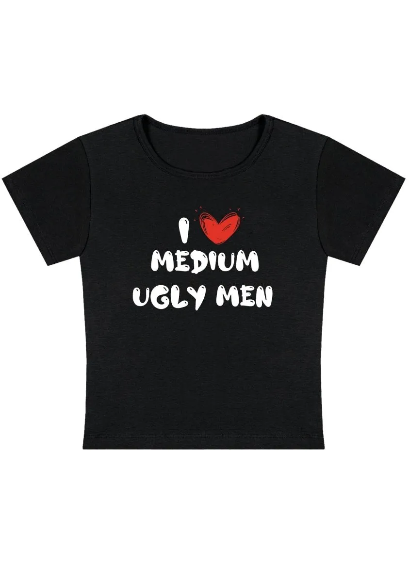 Curvy I Love Medium Baby Tee