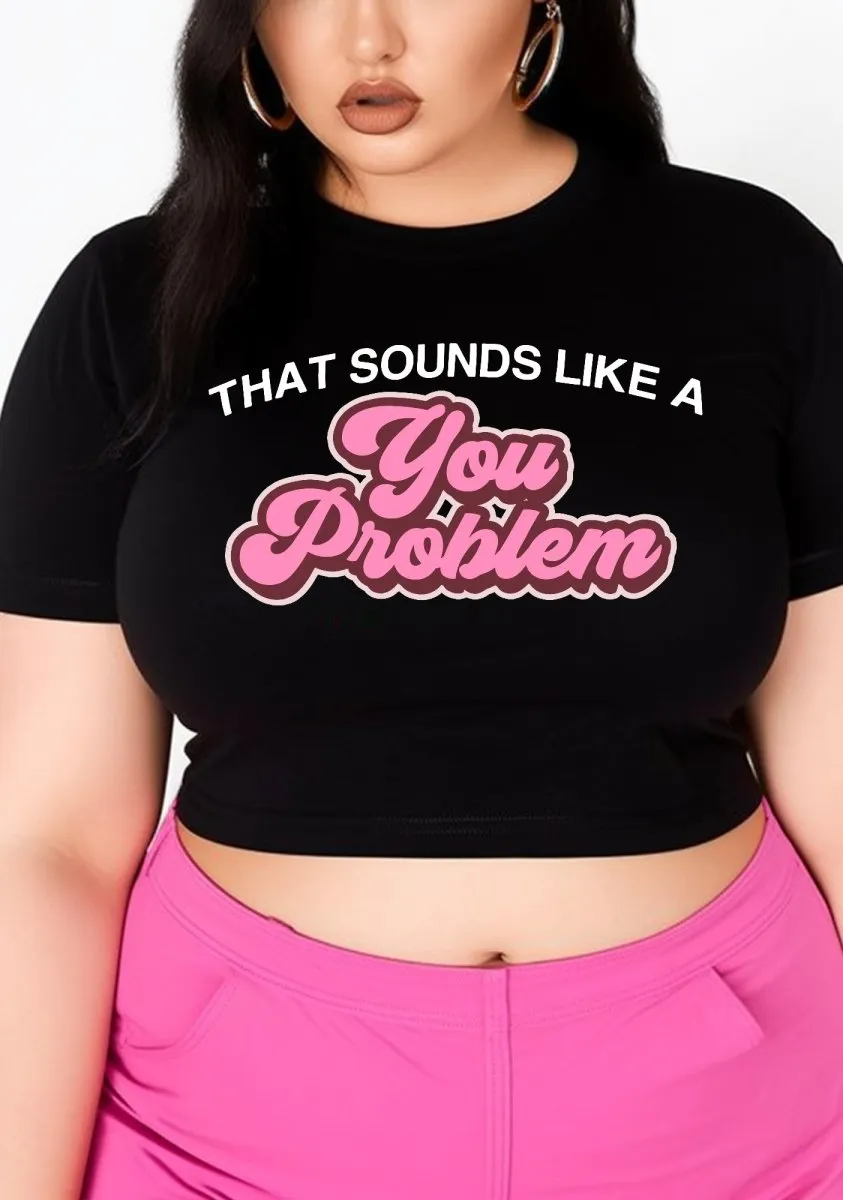 Curvy You Problem  Baby Tee