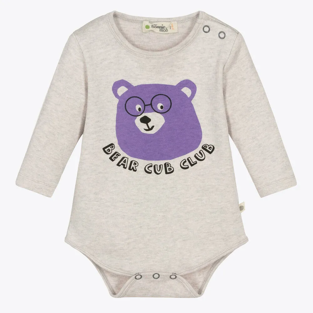 Grey Bear Organic Cotton Baby Bodyvest