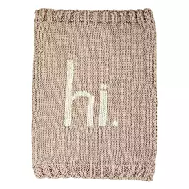 Huggalugs - Hi. Pebble Knit Baby Blanket