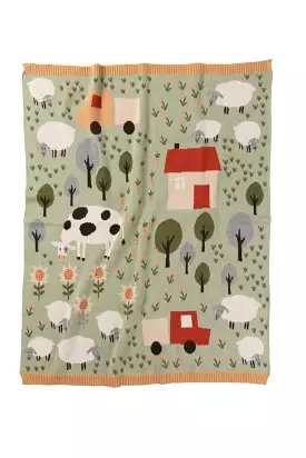 Indus Design - Baby Blanket - Up Country