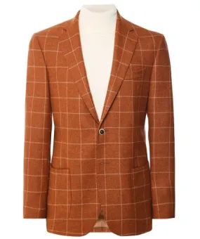 J. Blades Windowpane Check Jacket | Jules B