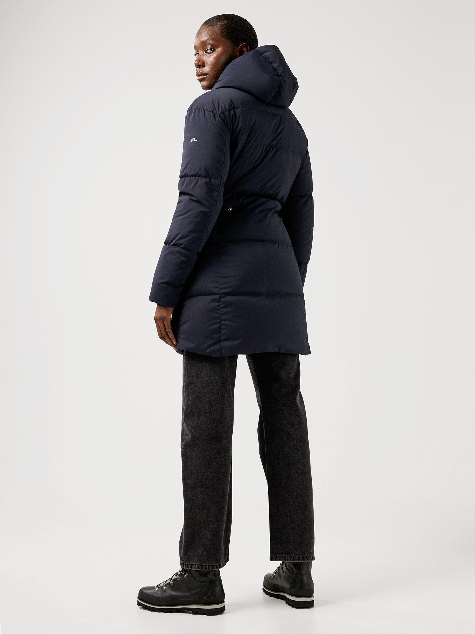 J.Lindeberg Womens Radiator Down Parka Jacket - JL NAVY