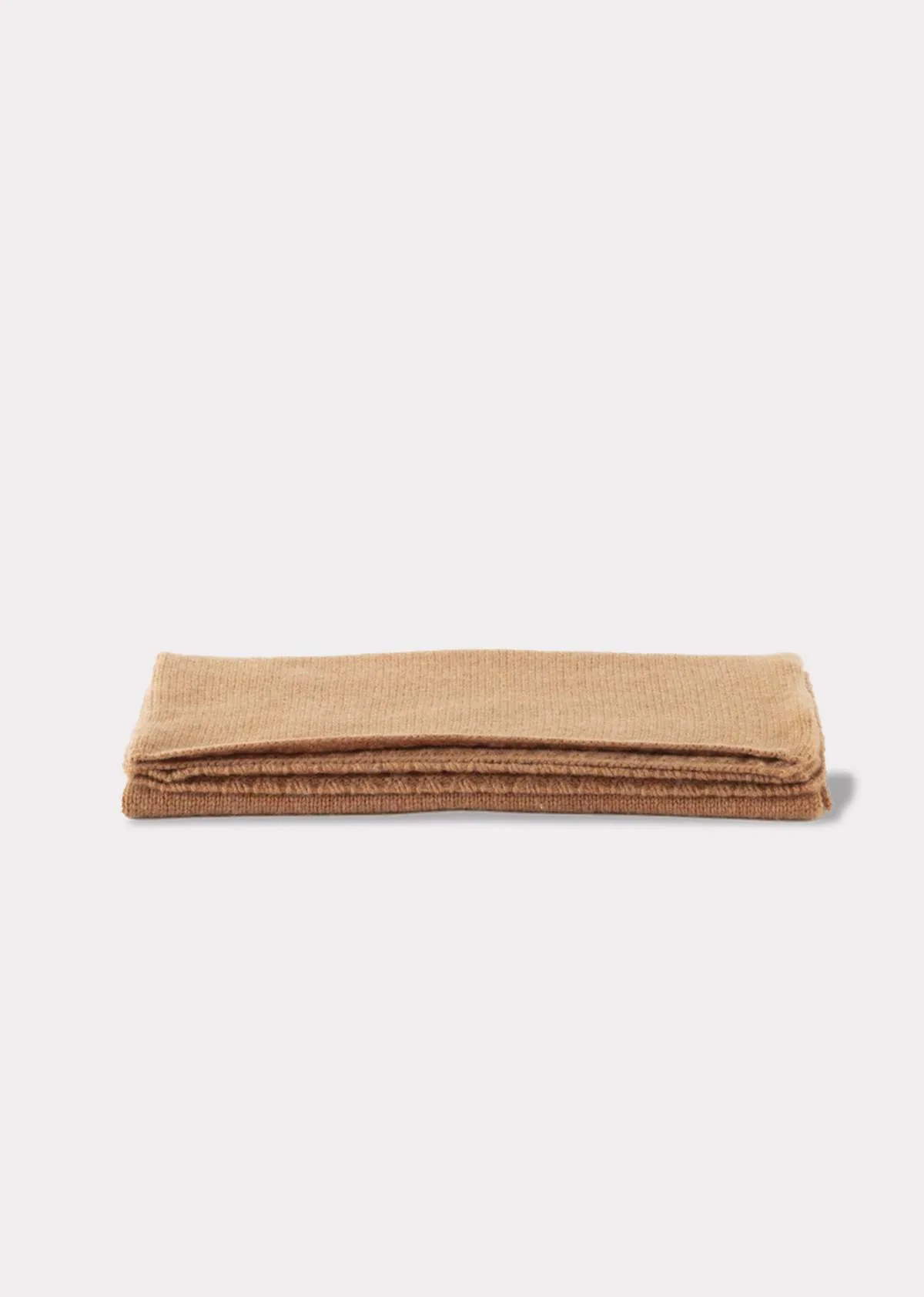 Kids Caramel BABY KNITTED BLANKET 85 x 68 CM - TOFFEE