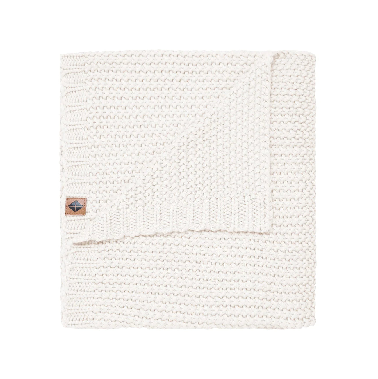 Kyte Baby - Chunky Knit Baby Blanket in Cloud