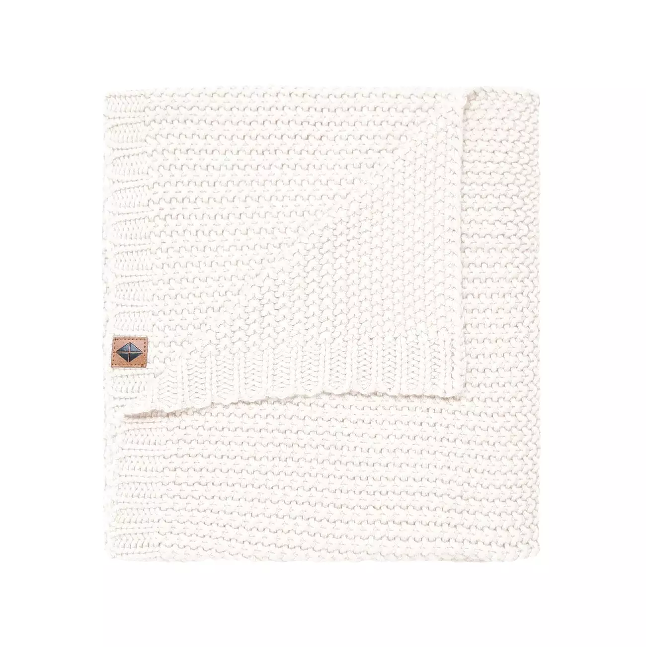 Kyte Baby - Chunky Knit Baby Blanket in Cloud