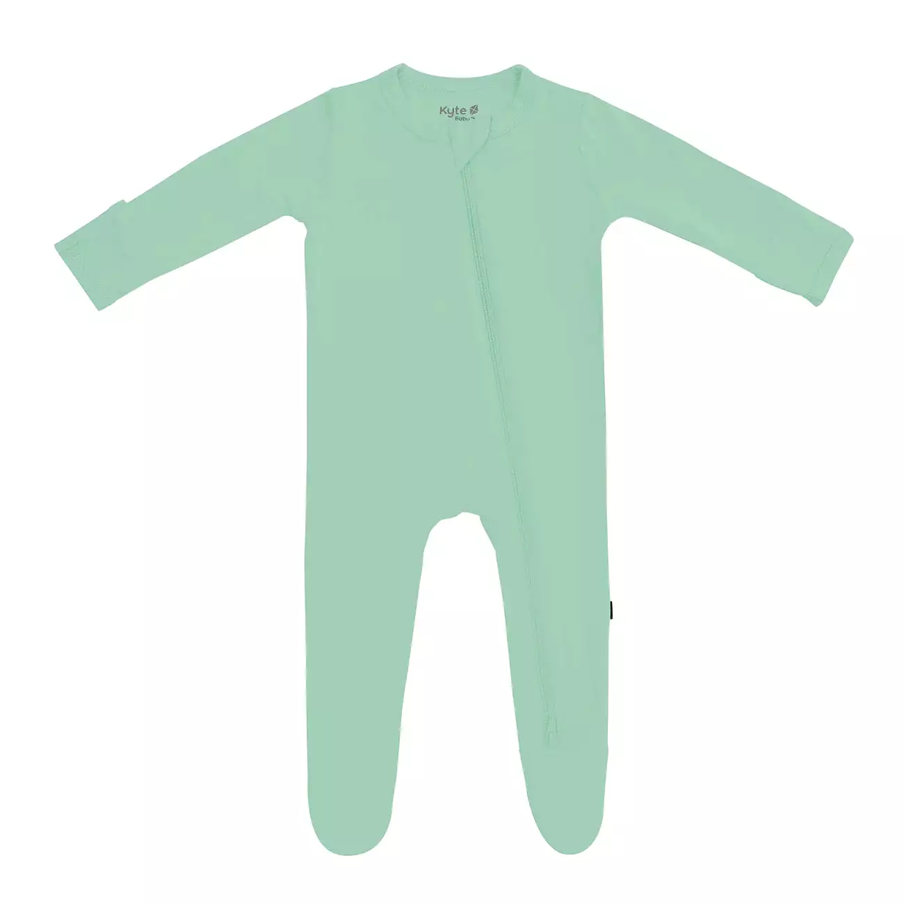 Kyte Baby - Zippered Footie in Wasabi