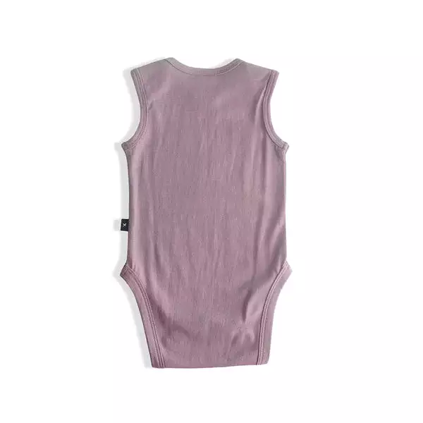 Little Flock of Horrors  - Hadley Sleeveless Bodysuit, Lavender