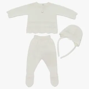 Martin Aranda Marfil Knit 3Pc Baby Set